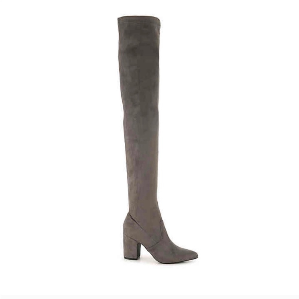 Steve Madden over the knee suede boots